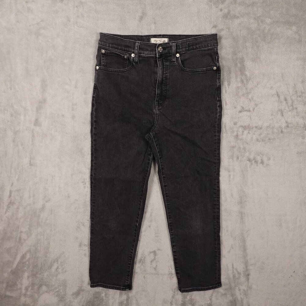 Madewell Jeans‎ Classic Straight Jean Women's Size 28 Black